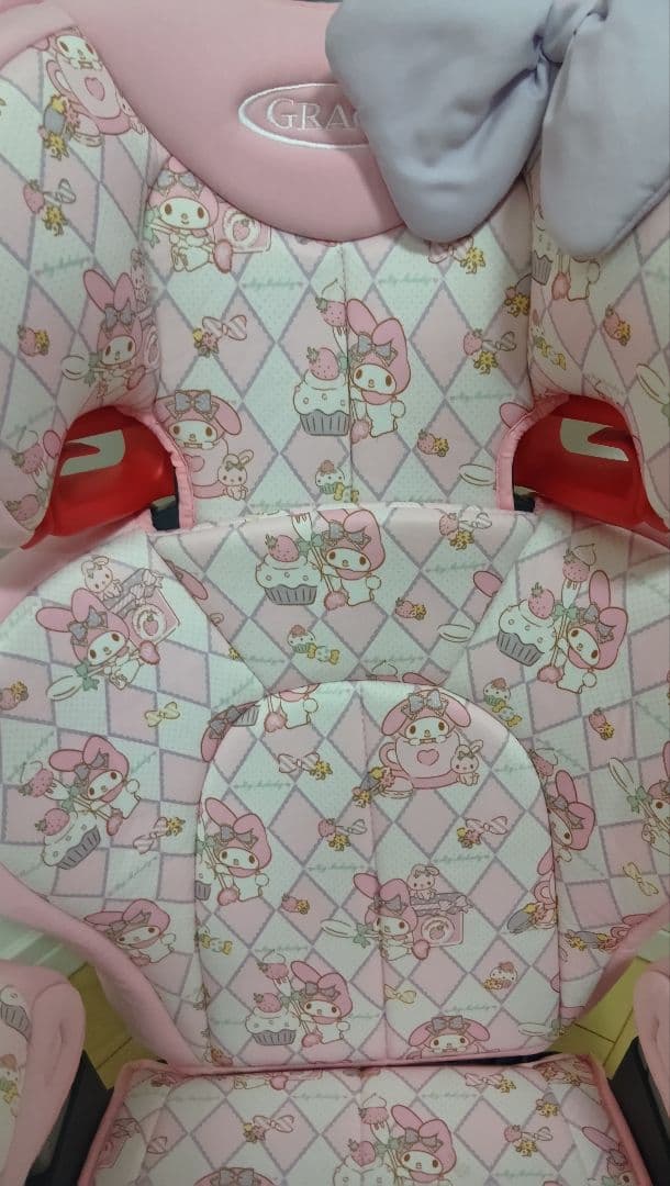 完売品✨️綺麗✨️　グレコ 　マイメロ　ジュニアシート ピンク　サンリオ