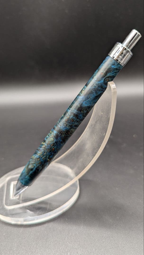 466ペン工房翌檜 スタビライズドウッドバーチバール 木軸シャーペン