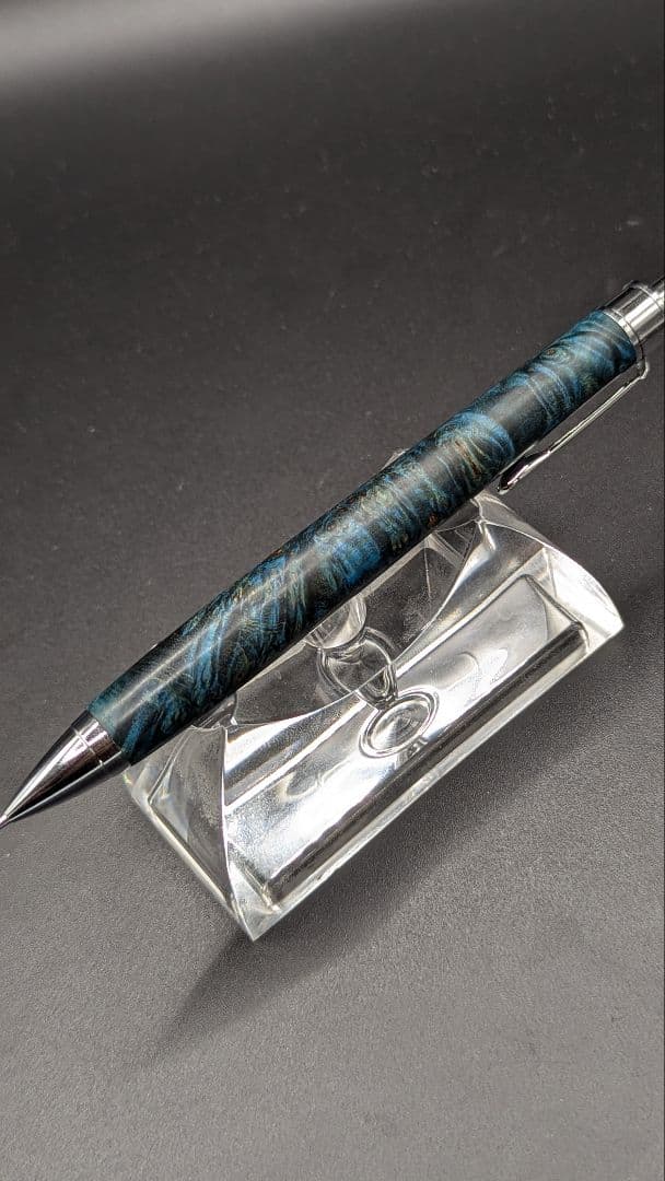 466ペン工房翌檜 スタビライズドウッドバーチバール 木軸シャーペン