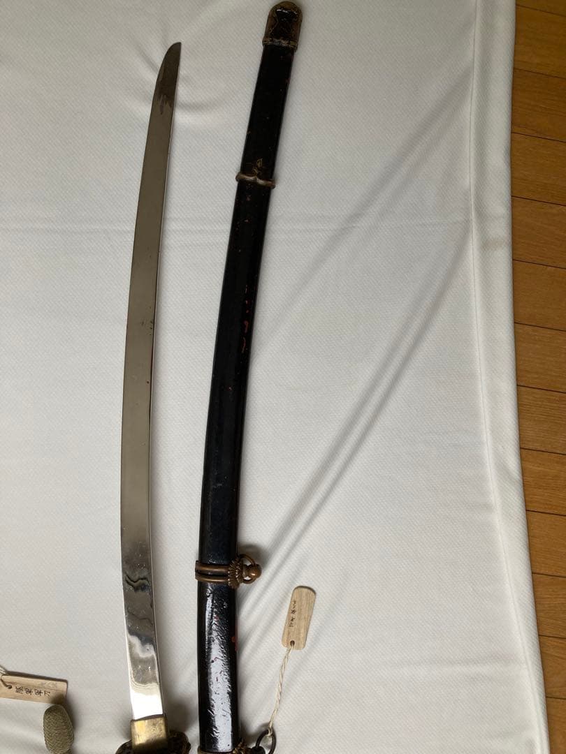 ま*ん様 94式軍刀　模造刀身　尉官サーベル用刀緒