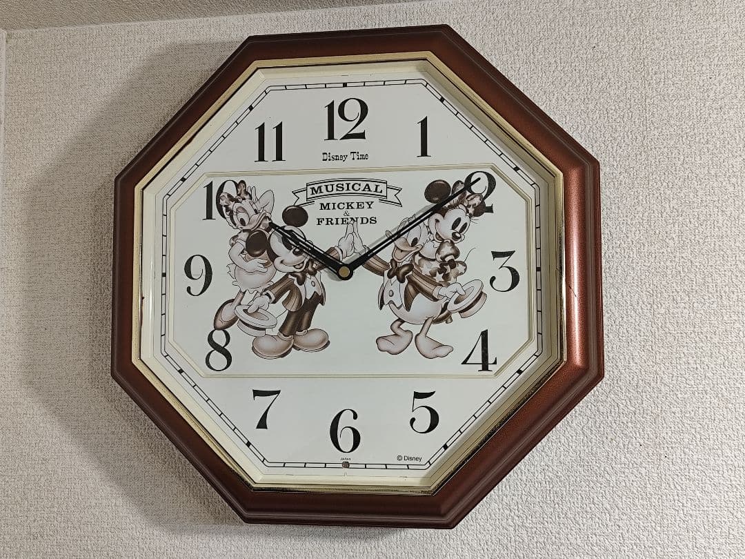 ディズニー ミッキー からくり時計 FW523B 動作確認済み レア SEIKO