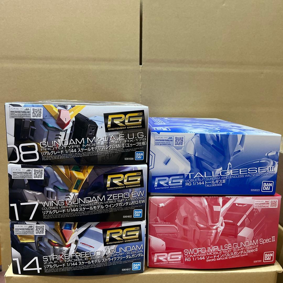 ガンプラ RG まとめ売り