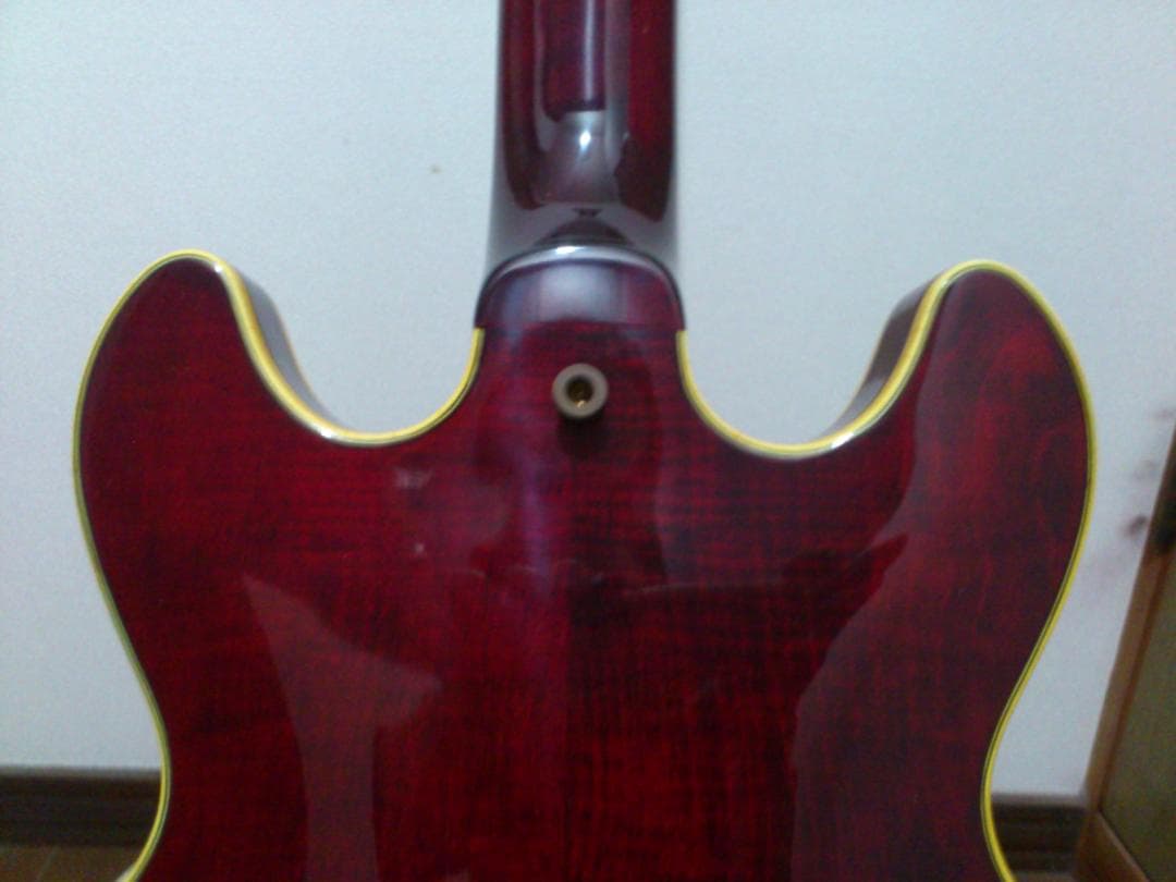 グレコ ヴィンテージ ギター SV-800 セミアコ ワイン