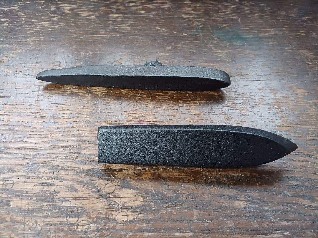 【文鎮】海上自衛隊　潜水艦　あらしお　&　掃海艇　軍艦　海軍　コレクション