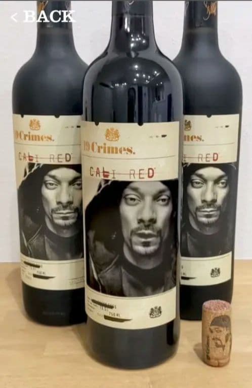 新ボトル 19 Crimes 赤ワイン Snoop Dogg 2本 19 Crimes Snoop Dogg Cali Red Blend