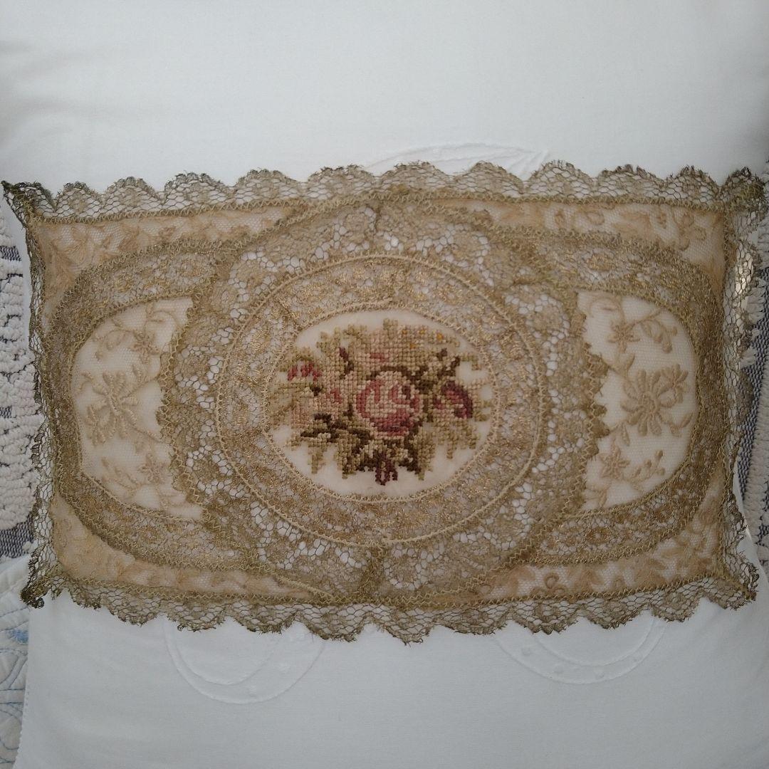 フランスアンティーク ノルマンディーレース