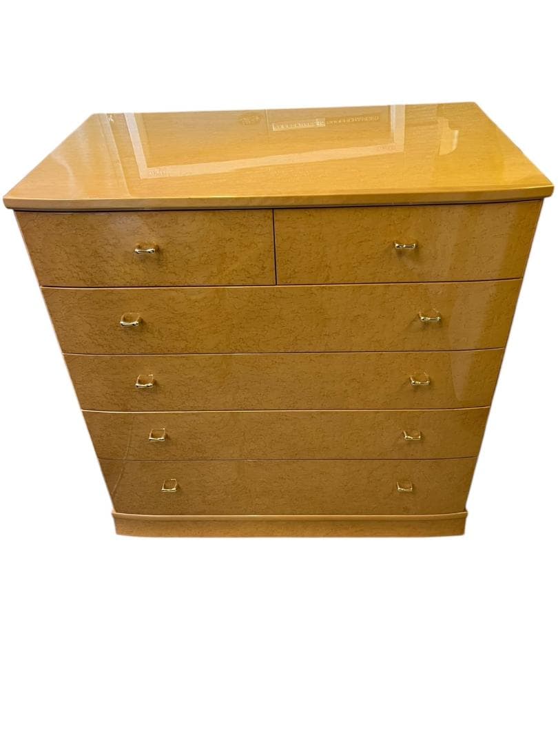 府中家具 松岡家具 IDC大塚家具 メープルシャンドール チェスト 美品