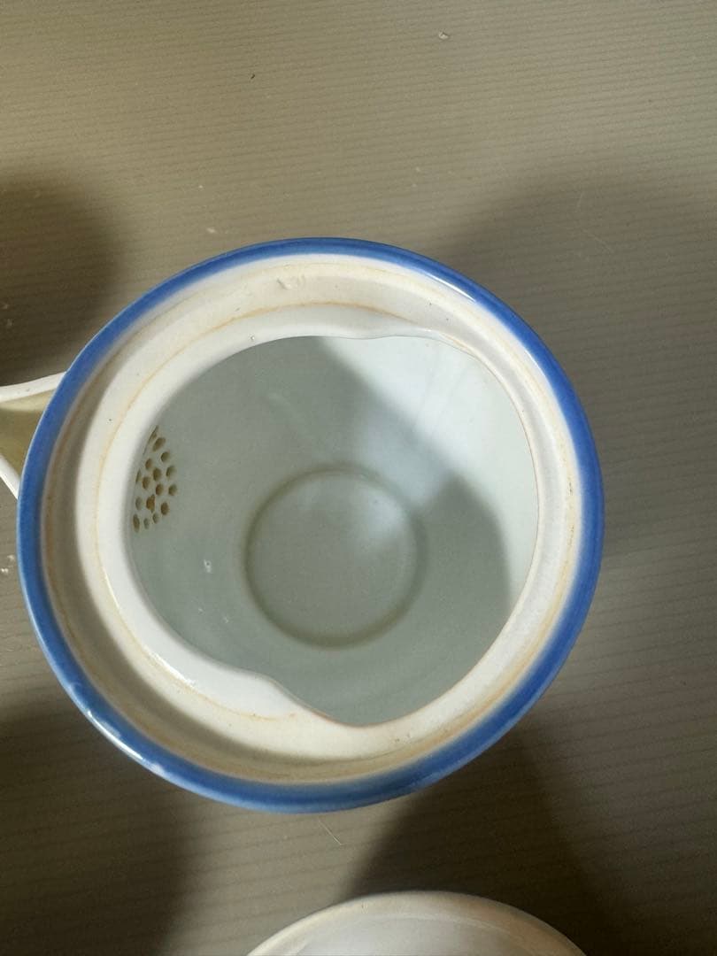 2479 平戸松山作 唐子絵 茶器セット 宝瓶1客 湯呑5客 - メルカリ