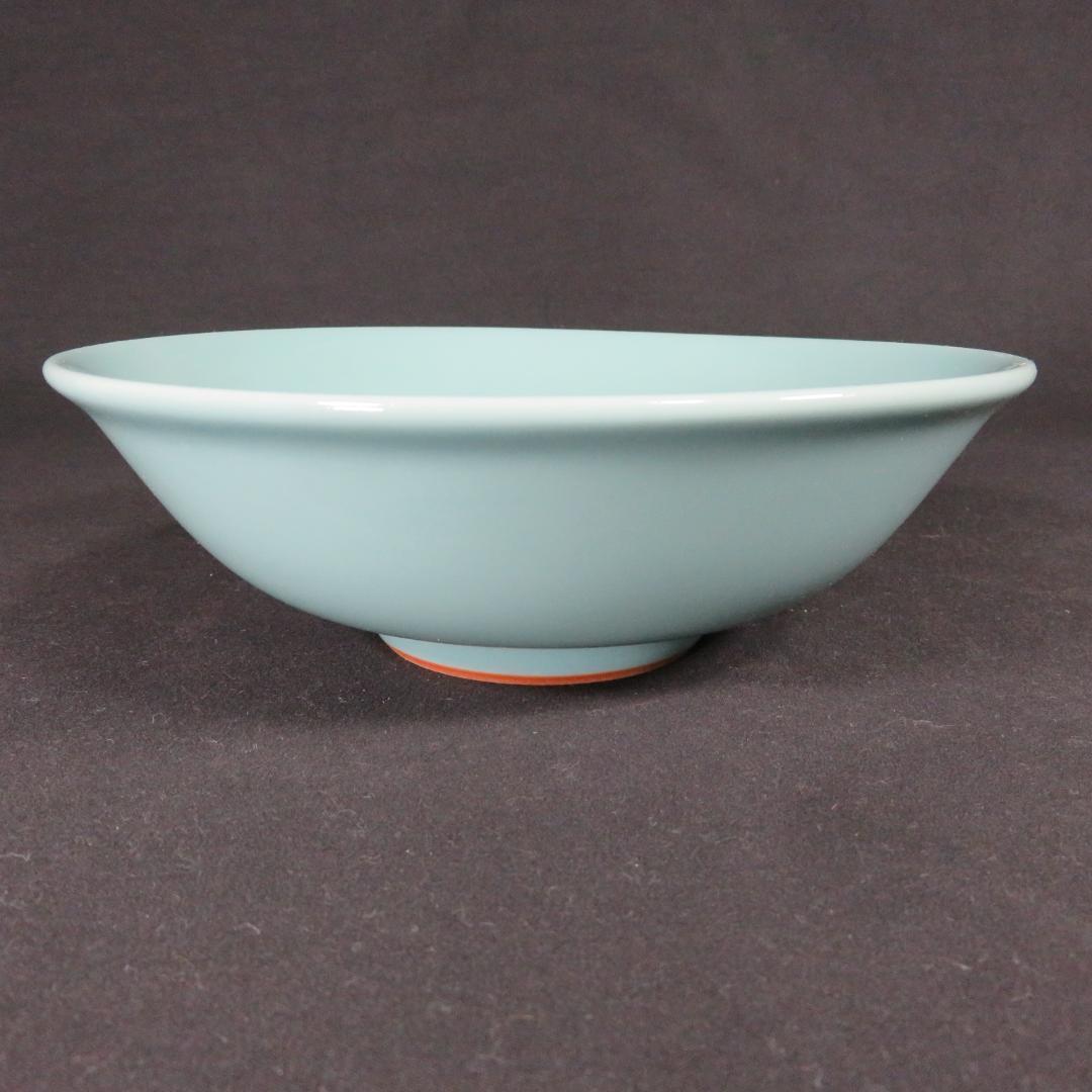 鉢 美品 森野嘉光 木箱 共箱 丼 青磁