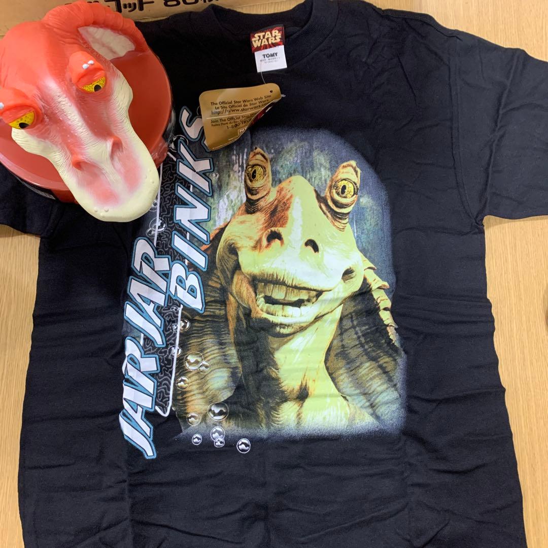 ジャー・ジャー・ビンクス フィギュア貯金箱　２個セット