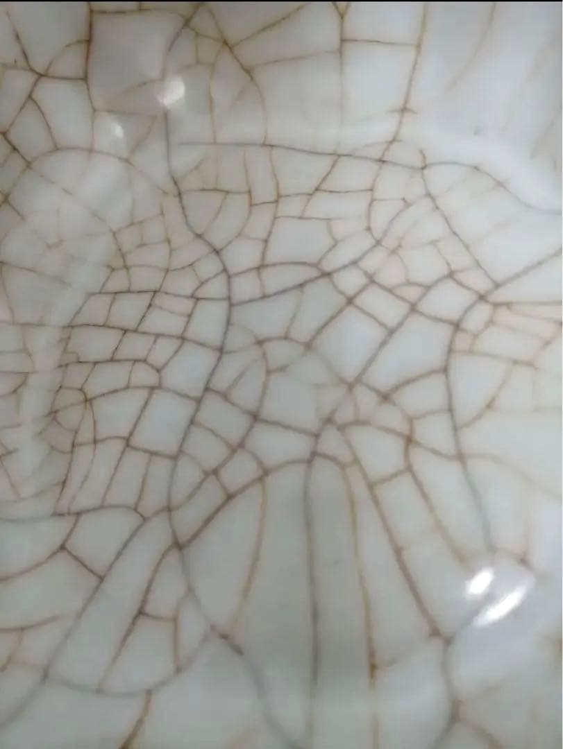 No.8宋時代 官窯 六角盤 「 官」在銘、骨董品 文宝庫C Y蔵品。 - メルカリ