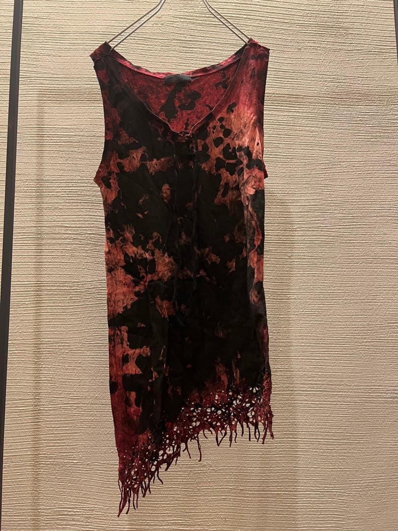 00s archive japanese label tank top y2k