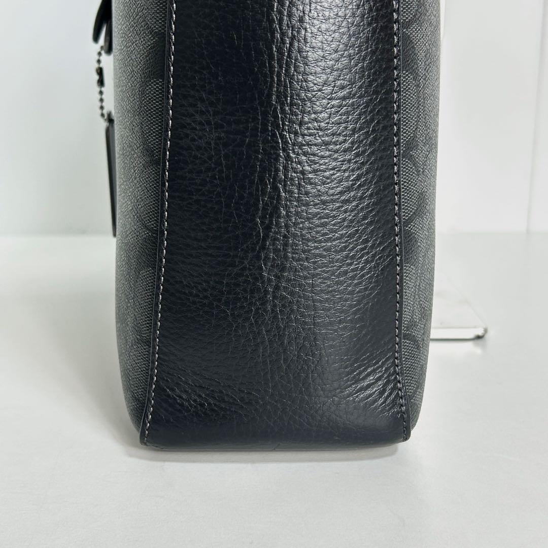 ✅【美品】定価12.1万　メンテ済み　コーチ　ビジネスバッグ　COACH レザー