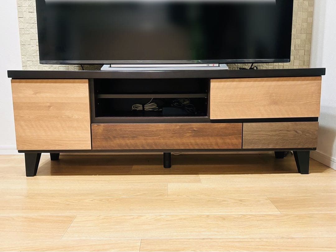 ニトリ】テレビ台 テレビ台(ローボードステイン 150N) | ニトリネット