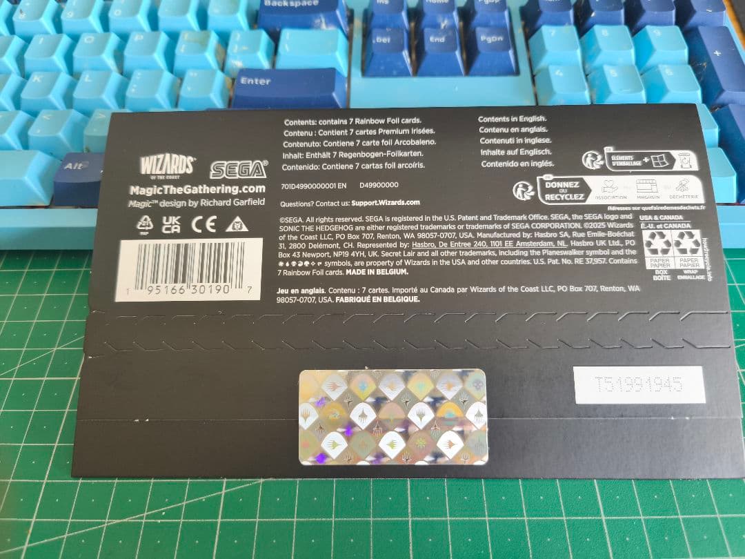 Secret Lair Sonic: Friends ＆ Foes Foil