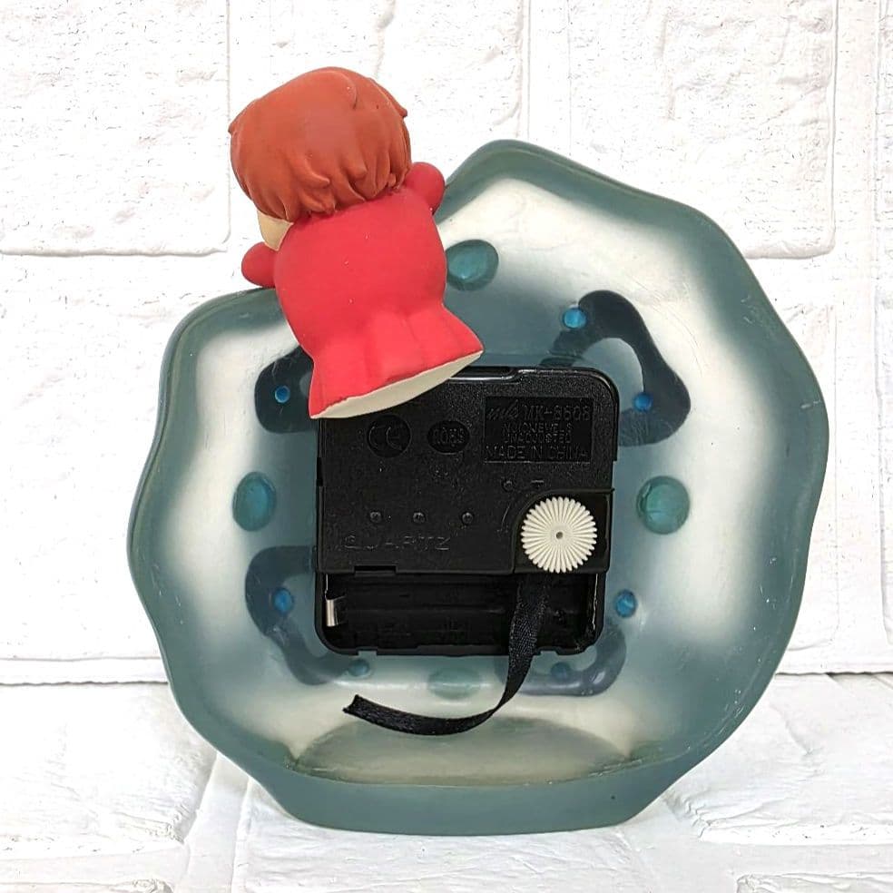 【崖の上のポニョ】くらげ置時計　箱あり　未使用　希少