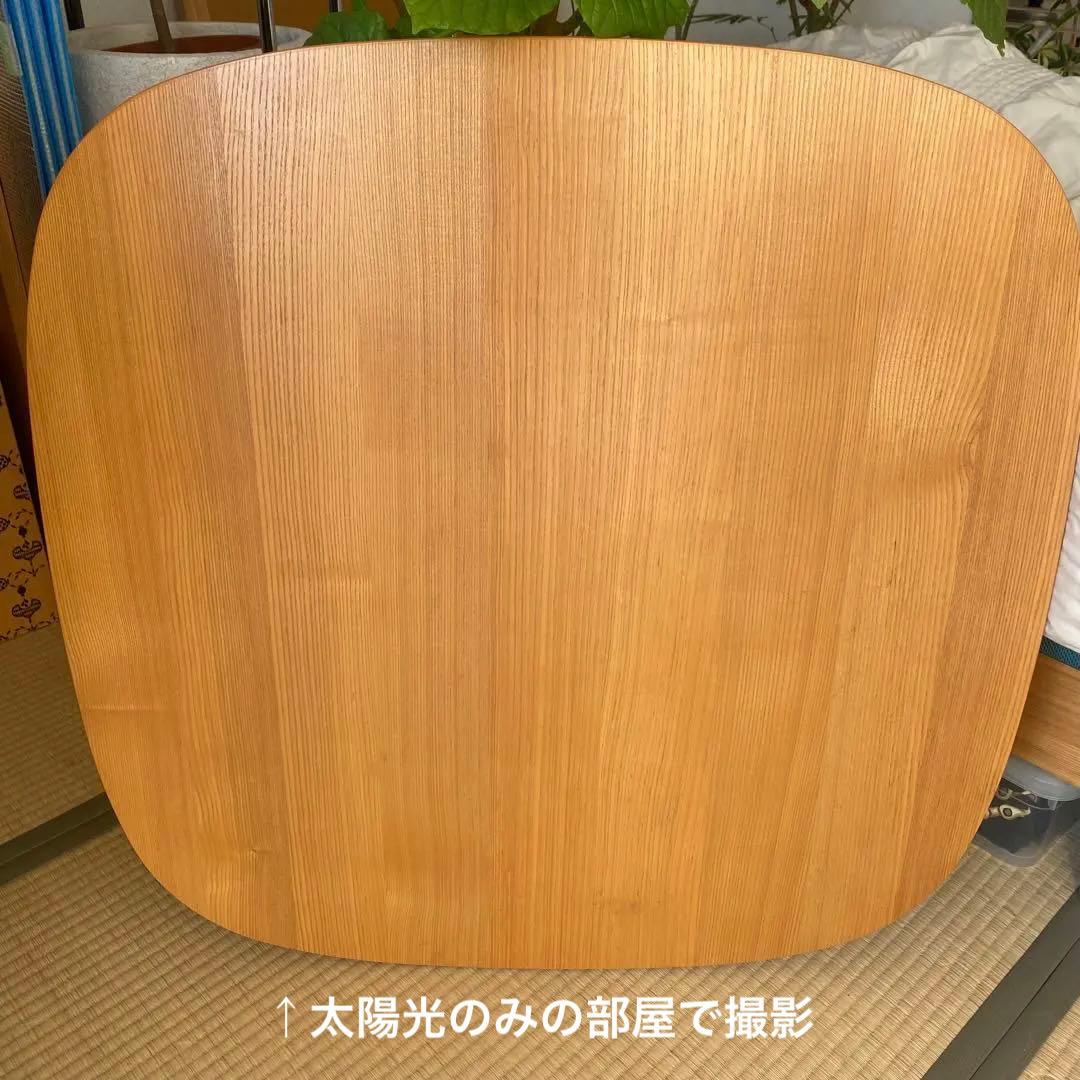 値下げ不可 廃盤品 無印良品 正方形こたつ ナチュラル - メルカリ