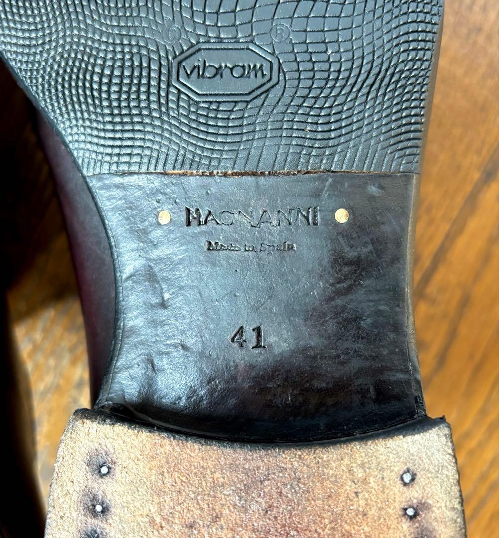 【MAGNANNI】マグナーニ セレクションライン ホールカット 印字41