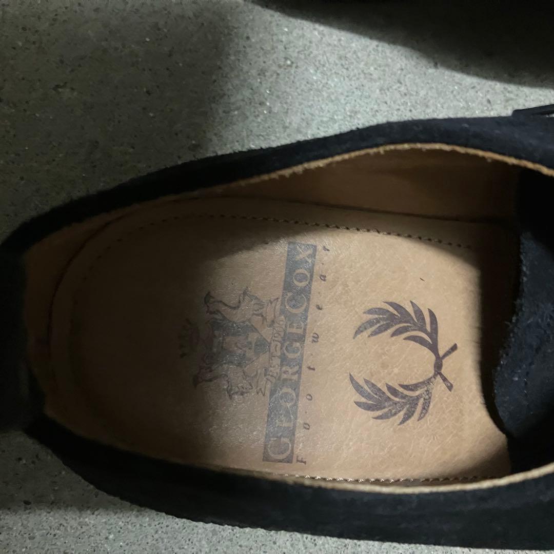 ジョージコックス　フレッドペリー別注 ラバーソール