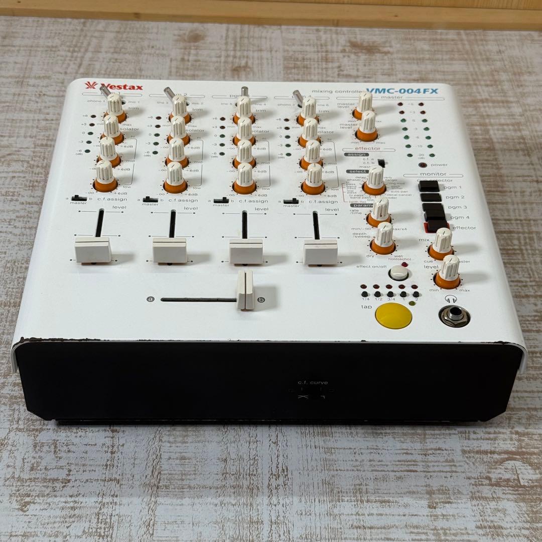DJミキサー】Vestax VMC-004 FX ジャンク 本体のみ