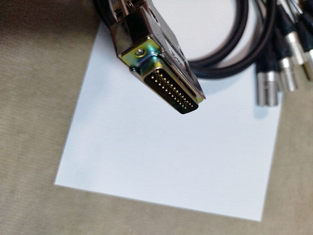 MOGAMI 2932 モガミ D-Sub25→XLRコネクター オス1.4m