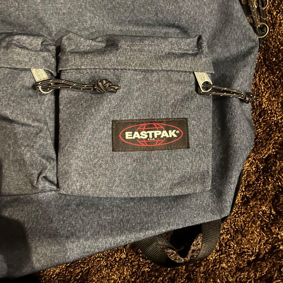 【ほぼ新品】イーストパック EASTPAK パデッドダブル デニム調