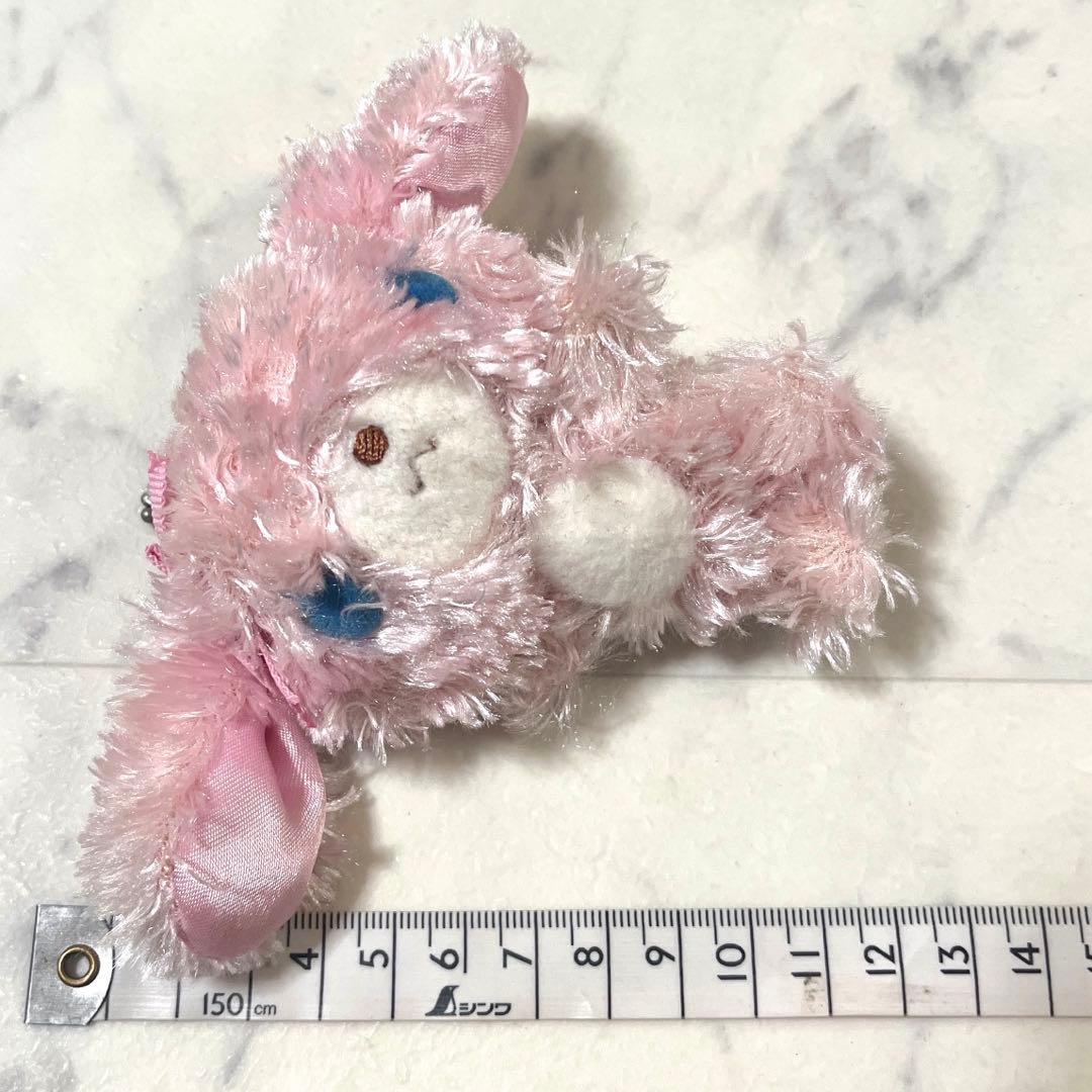 激レア！希少！サンリオ シュガーバニーズ ももうさ マスコット ふわふわ レトロ