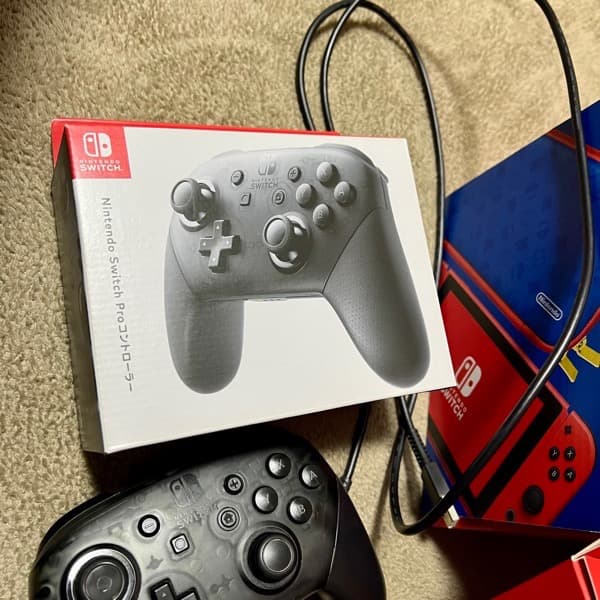 Nintendo Switch マリオレッド×ブルーセット 本体 + プロコン