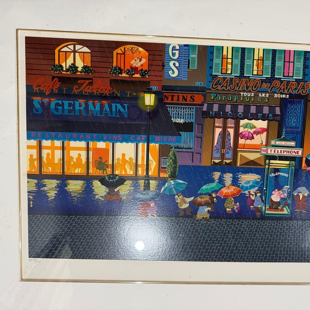 ヒロ・ヤマガタ『テレフォン』AP版 シルクスクリーン 限定50部 直筆サイン