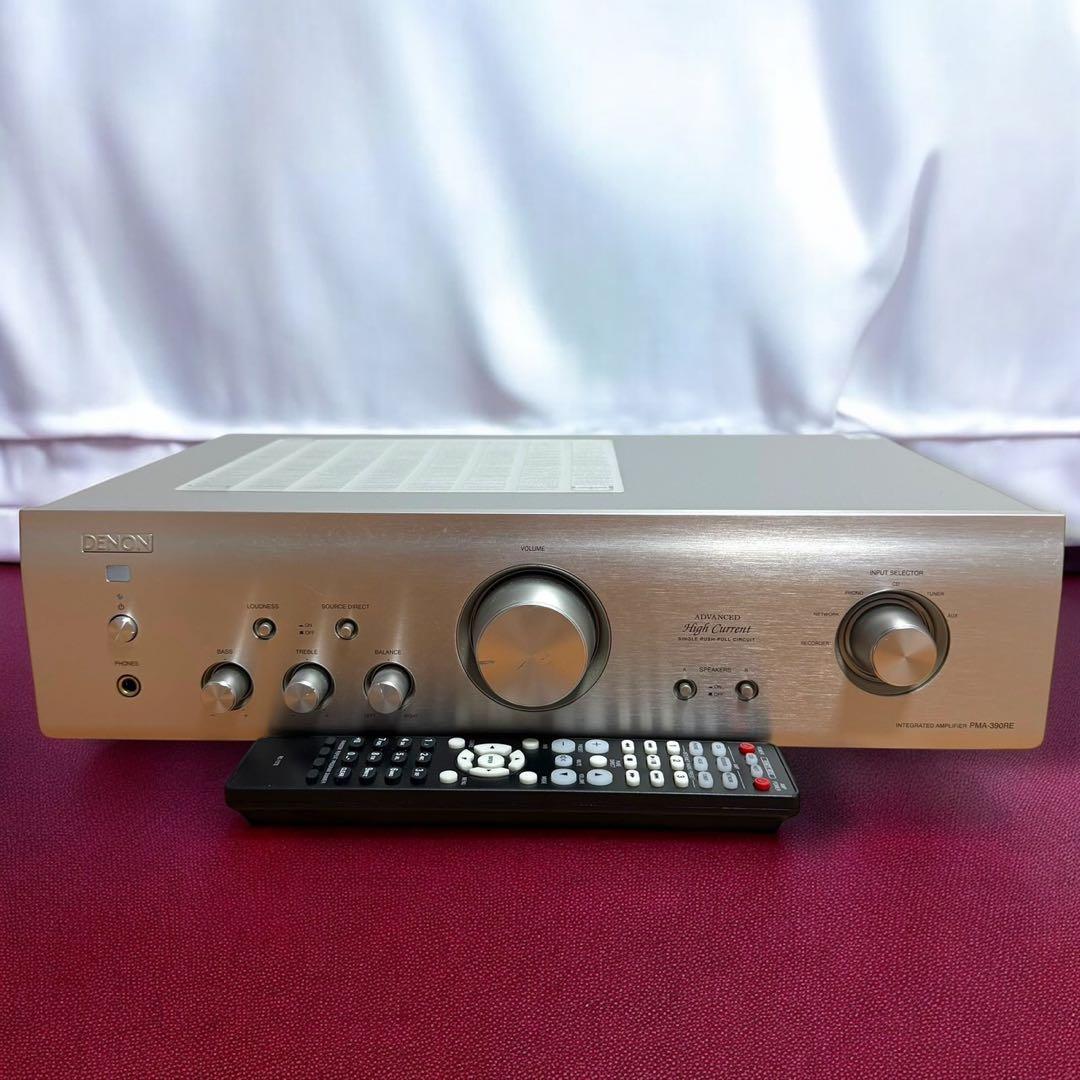 ☆美品 デノン PMA-390RE SP プレミアムシルバー プリメインアンプ