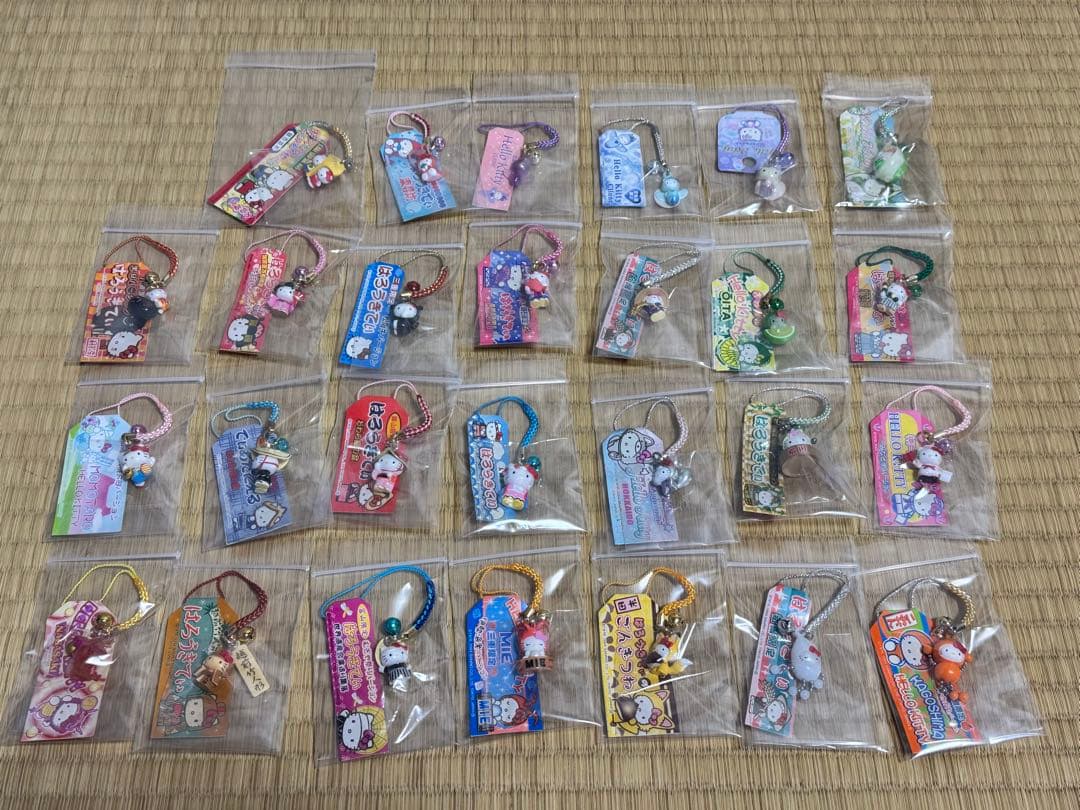 ご当地 キティ TWEETY＆KITTY ストラップ ねつけ