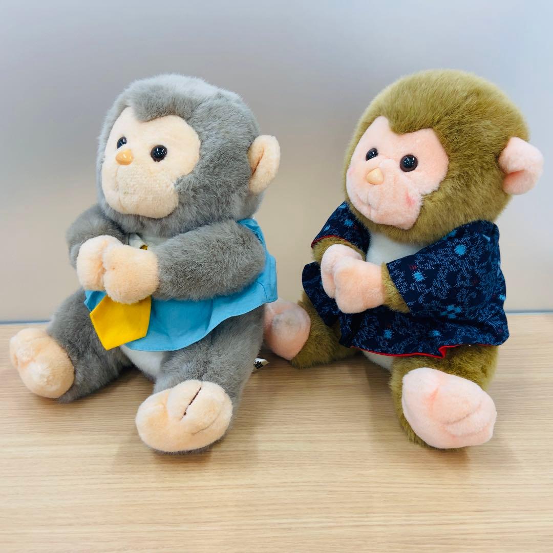 希少　レトロ　日光猿軍団　ぬいぐるみ　サンライク