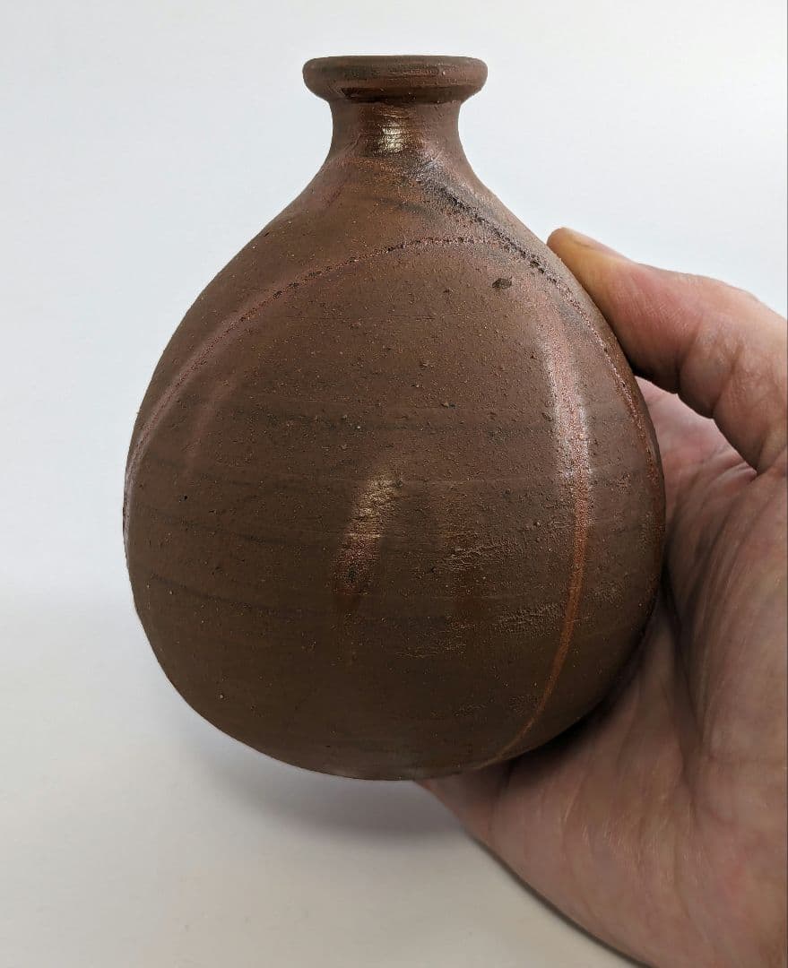 人間国宝 藤原雄 備前焼 緋襷徳利 合箱 とっくり 酒器 食器 工芸品 在銘