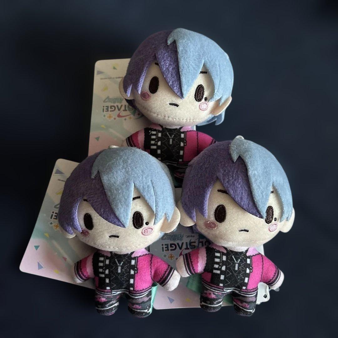 プロセカ ふわぷちマスコット 青柳冬弥 3点セット - メルカリ