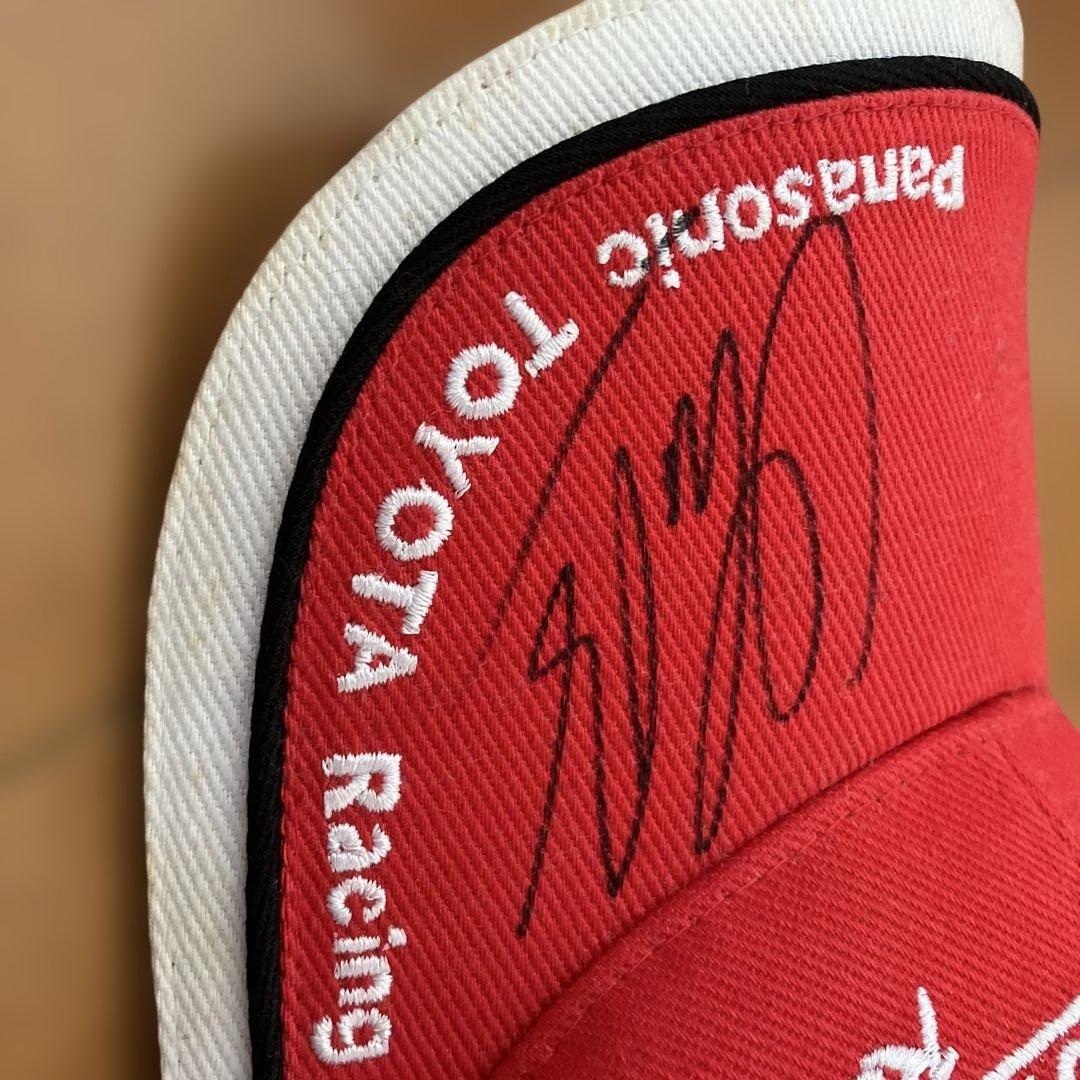 TOYOTA F1 Racing サイン入りキャップ2点 ミニカー2点　その他