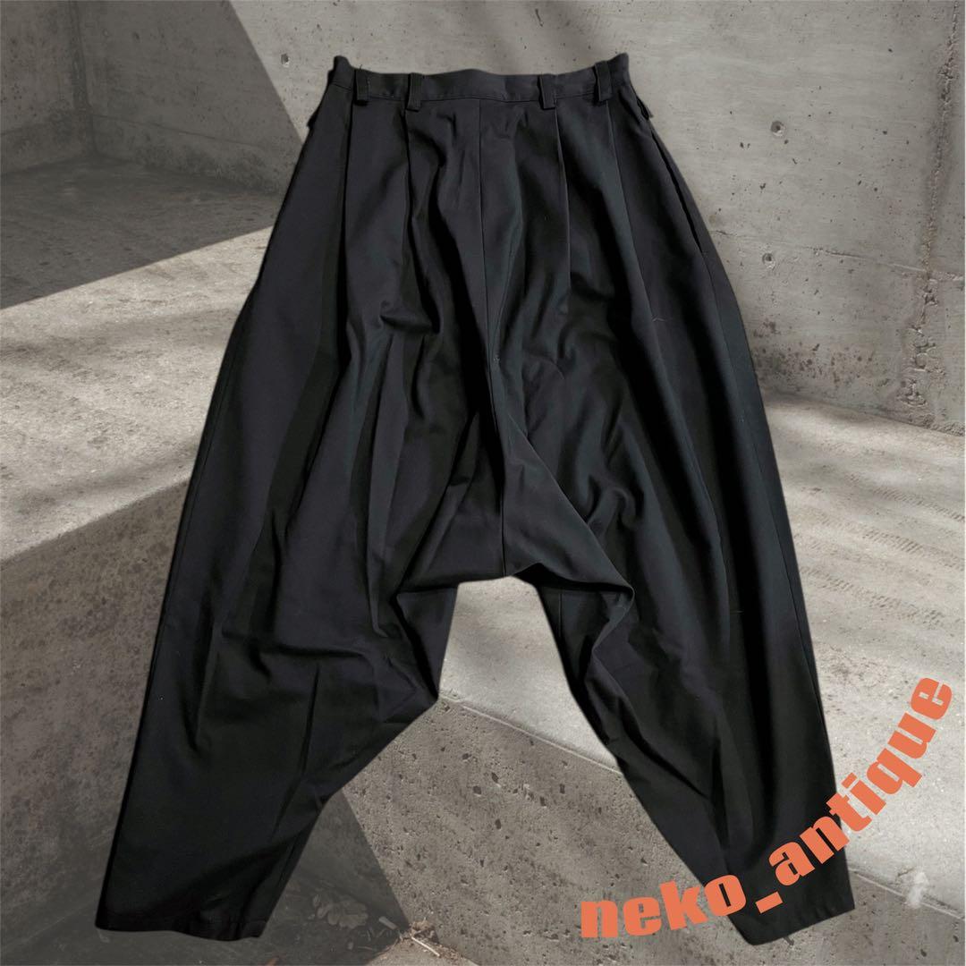 d*9様 LIMI few リミフゥ 日本製 黒 ウール混 サルエルパンツ ヨウ