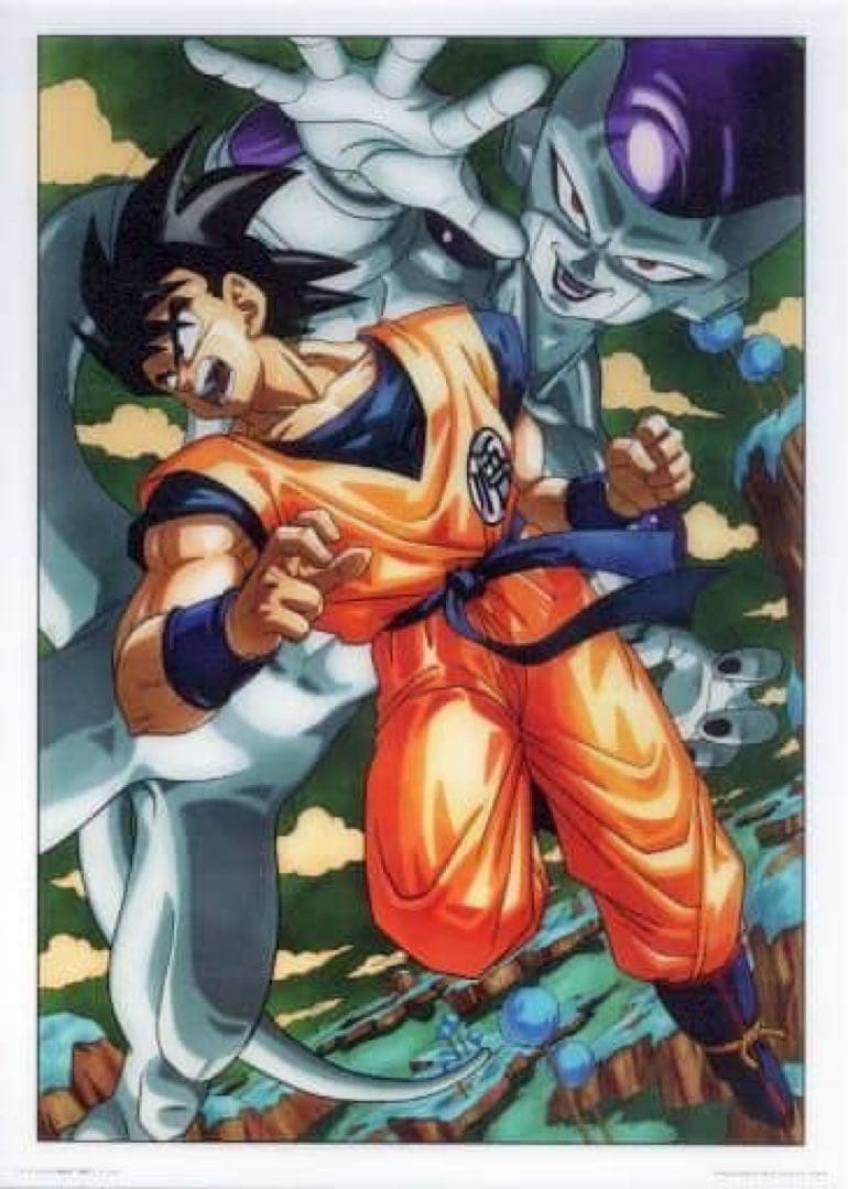 ドラゴンボールZ フリーザ編 プラ製アートポスター 鳥山明 - メルカリ
