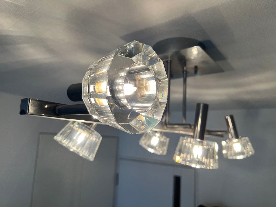 IDC 大塚家具　スペイン製シャンデリア JOT-1875/6 6灯 クリスタル