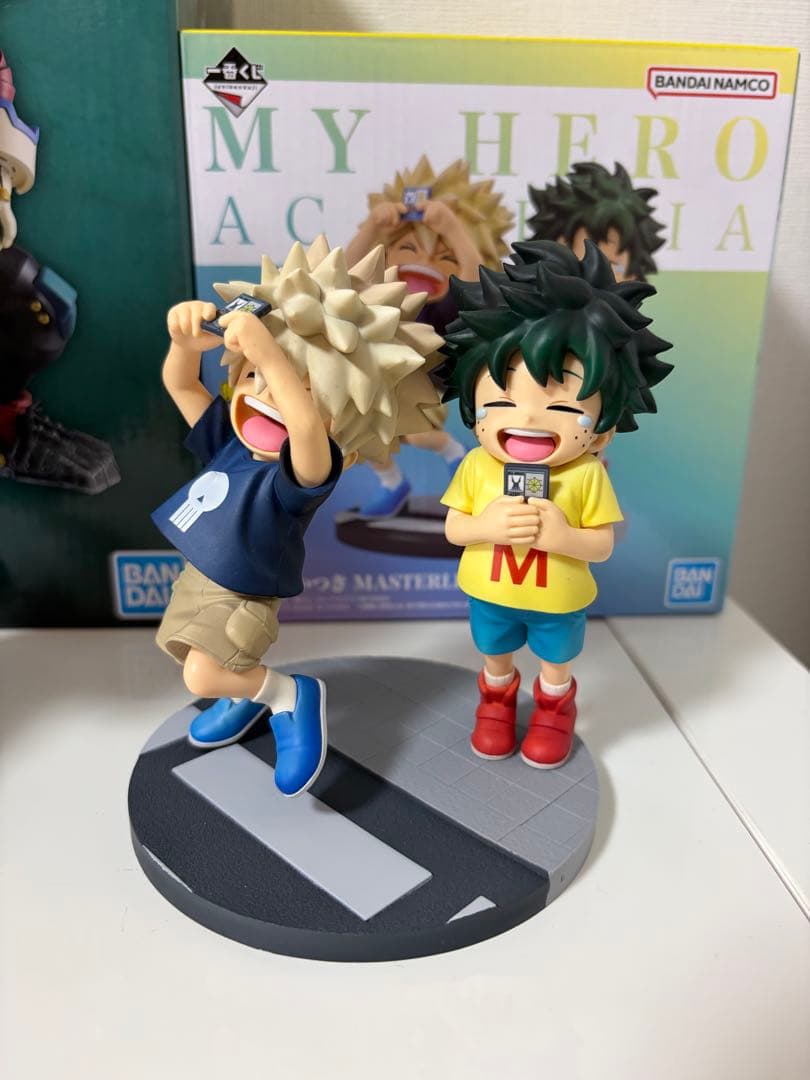 【美品】 一番くじ 僕のヒーローアカデミア 連なる星霜 D賞 いずく・かつき