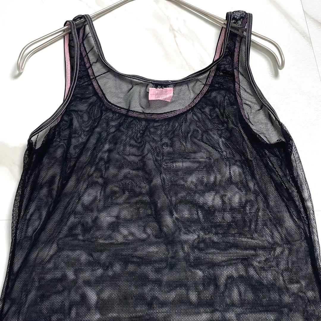 入手困難✨ ドルチェアンドガッバーナ タンクトップ シースルー ブラック
