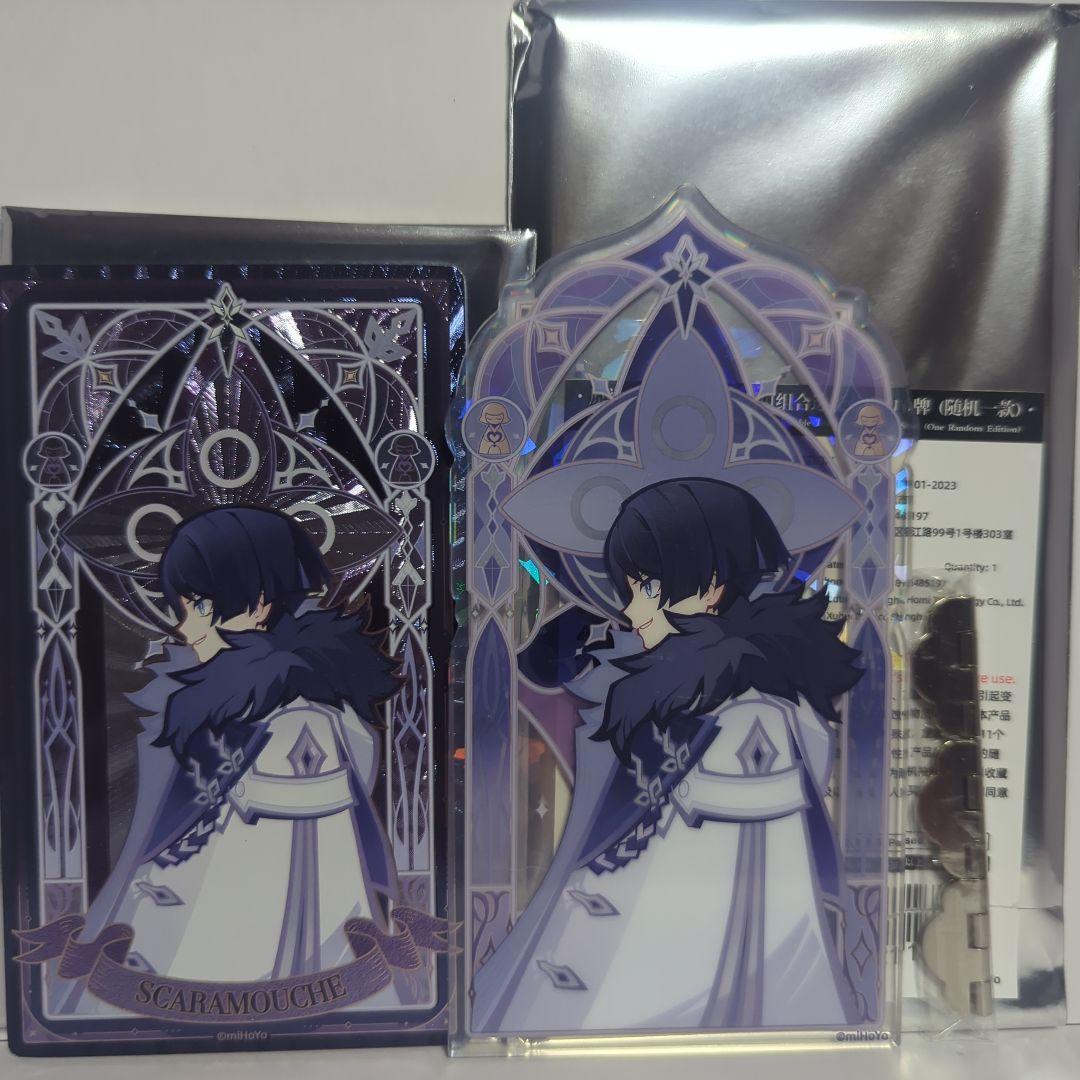 原神 アクリルスタンド ホログラムカード 放浪者 スカラマシュ 散兵