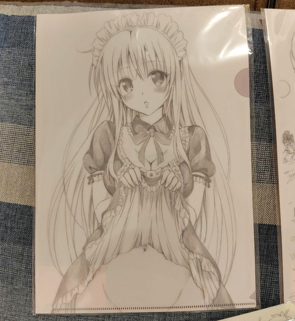 未使用 未開封】To LOVEる 原画展 クリアファイル 8枚セット