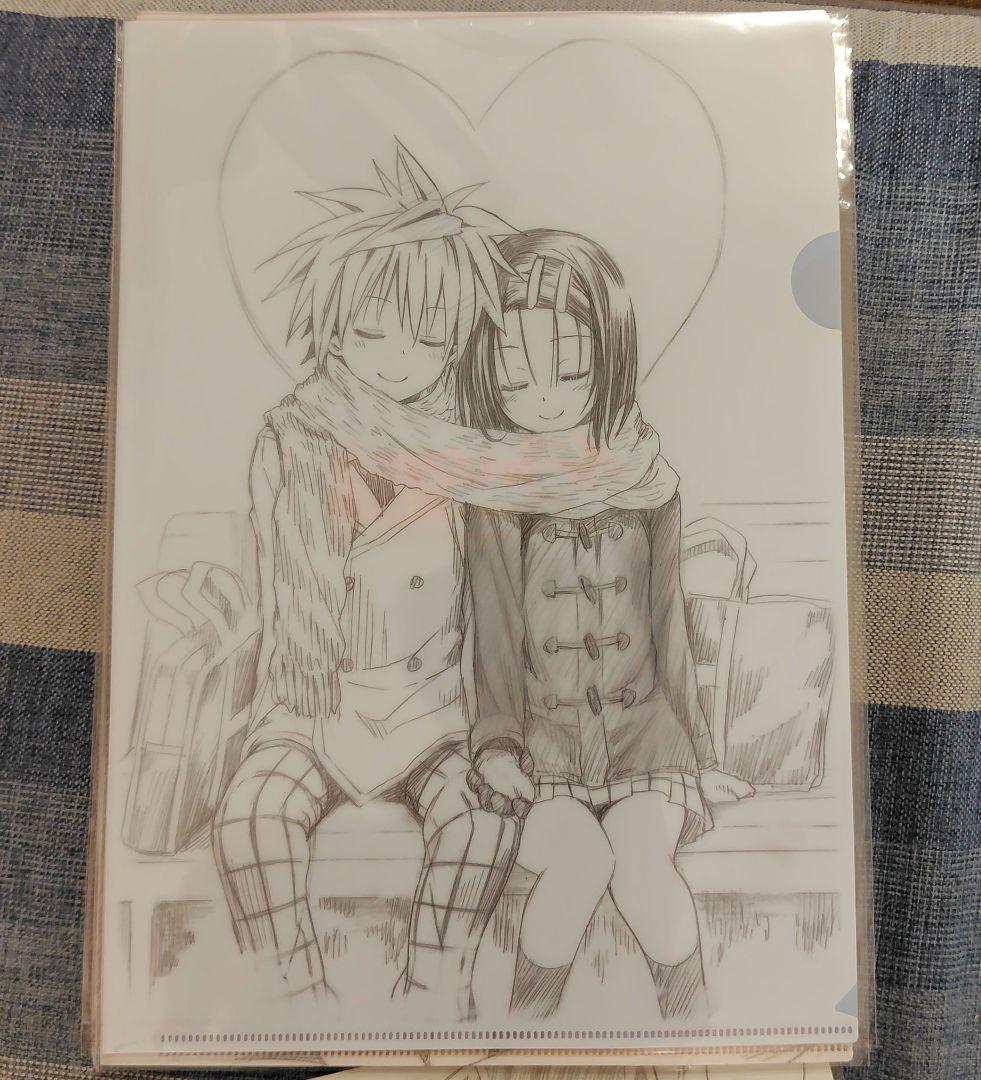 未使用 未開封】To LOVEる 原画展 クリアファイル 8枚セット