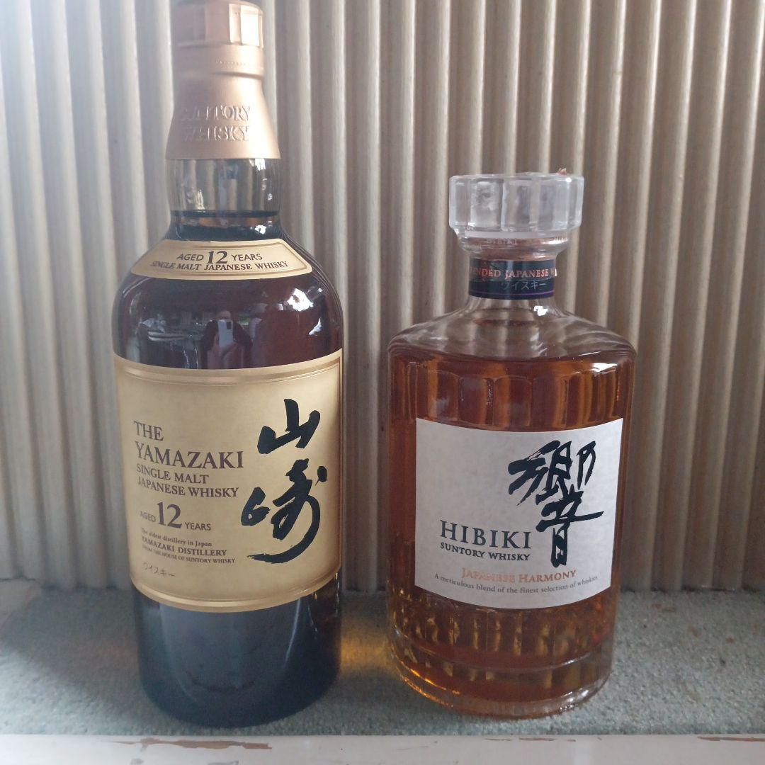 お値下げ！山崎 12年 ＆響 Japanese Harmonyセット - ウイスキー最