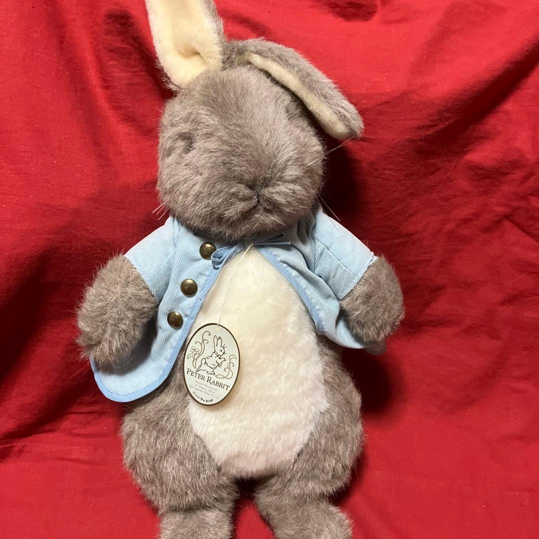 ファミリア　ぬいぐるみ　ピーターラビットぬいぐるみ　レトロ　ファミリアぬいぐるみ