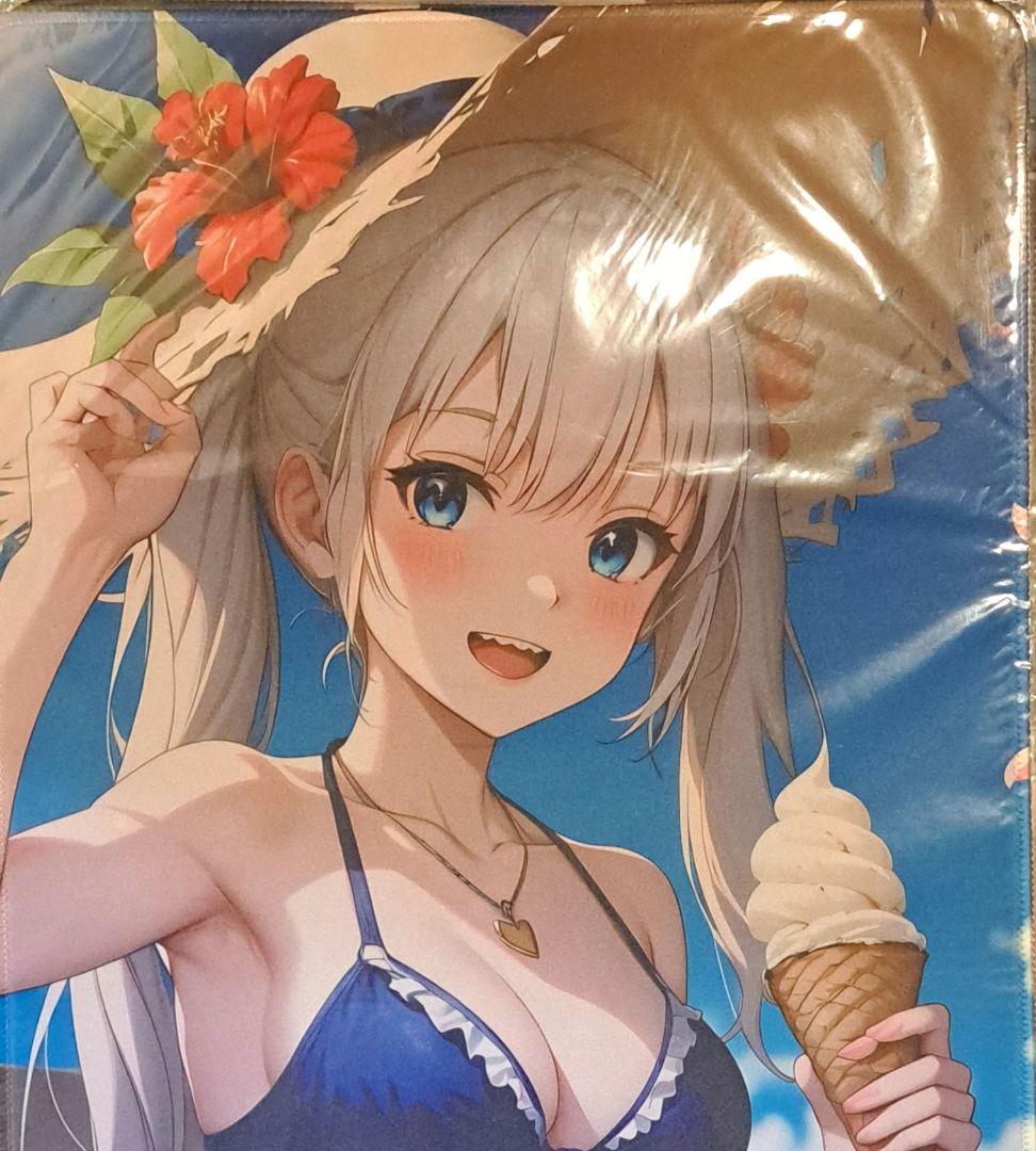 プレイマット 美少女 ラバーマット 同人 - メルカリ