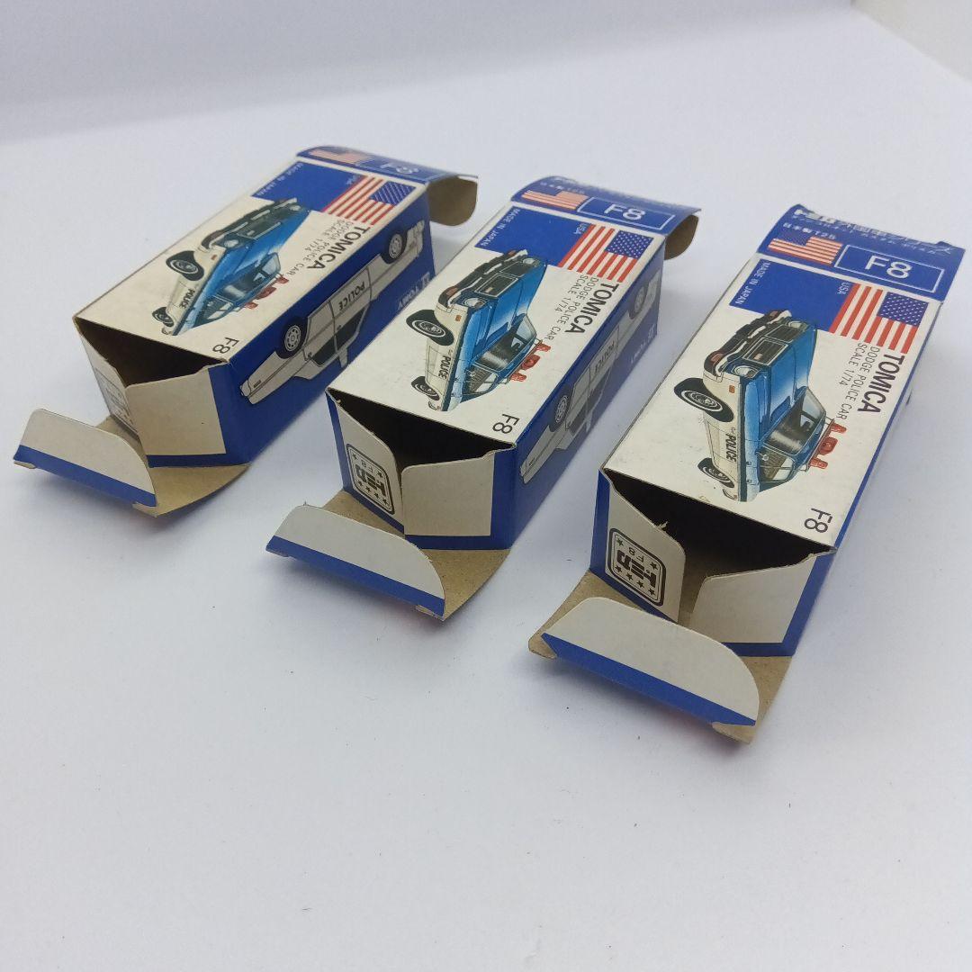 トミカ アメリカン ポリスカー フェア用 特別限定車 8台 青箱 日本製