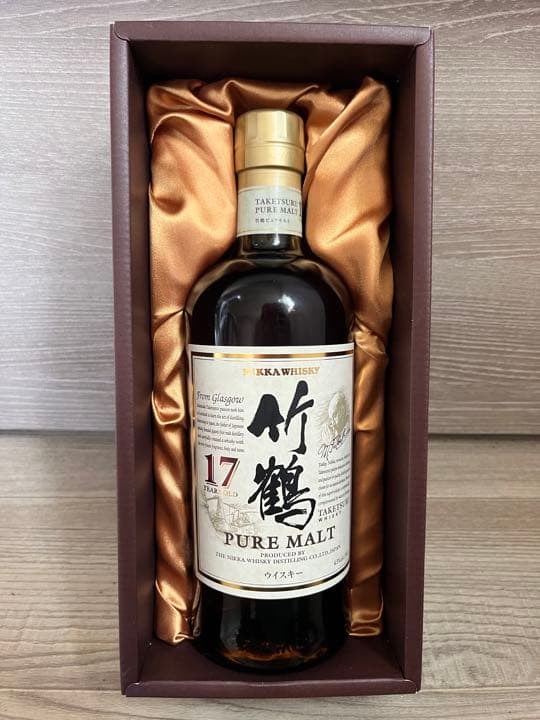ニッカウヰスキー 竹鶴 17年 ピュアモルト 700ml