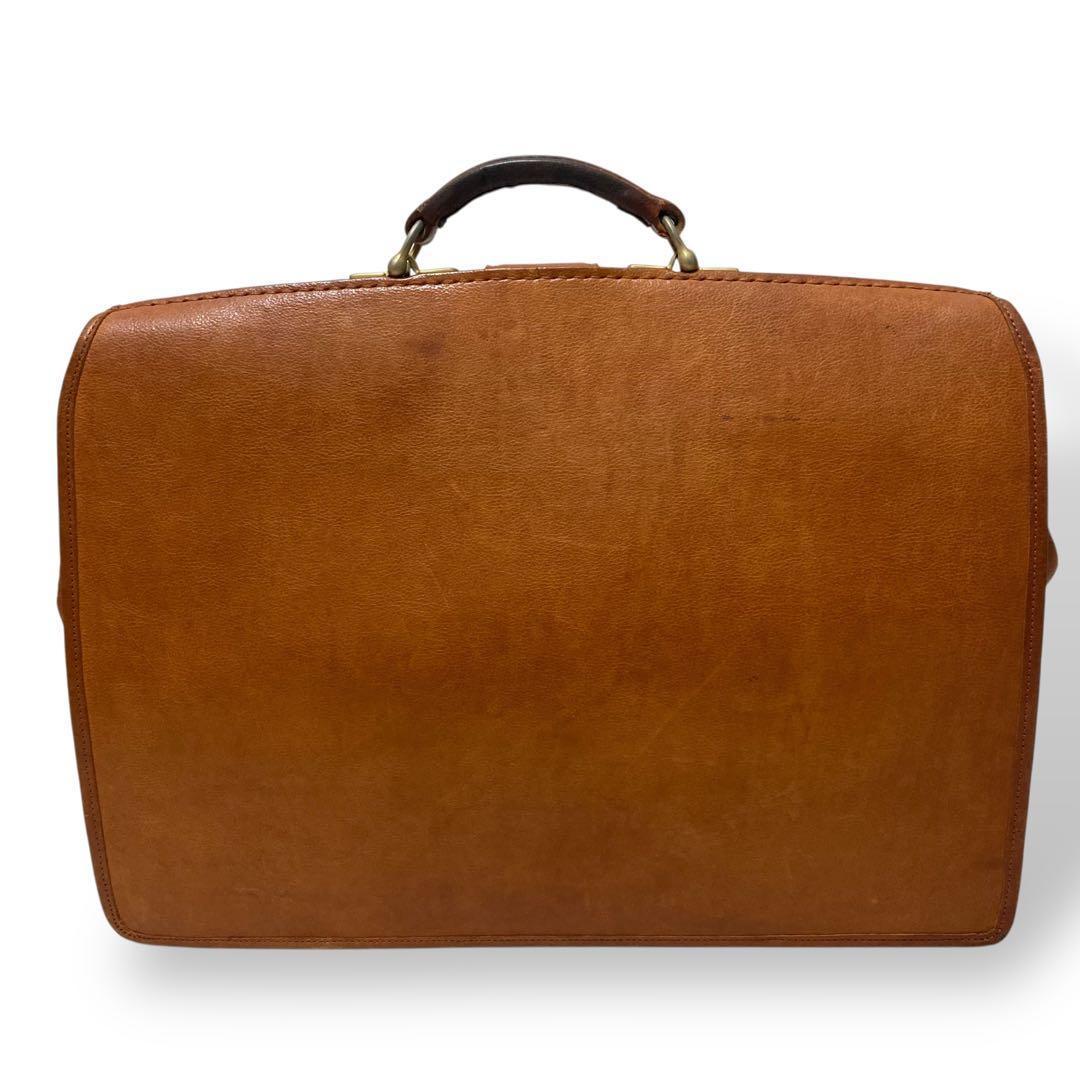 【ヴィンテージ】ポーター　ビジネスバッグ　キャリーケース　キャメル　レザー　本革