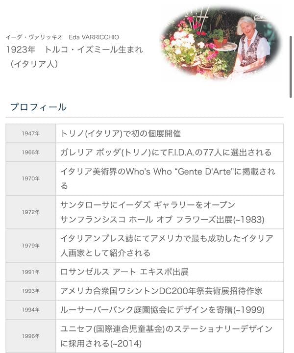 イーダ ヴァリッキオ 原画 一点物レア 水彩画 サンシャイン・シー 額